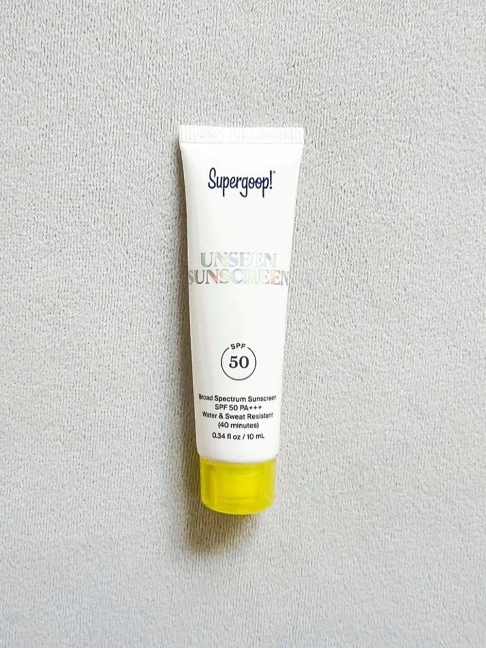 Supergoop! Unseen Sunscreen SPF 50!